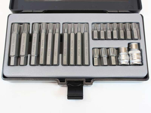 Набор бит Ribe (6-луч. звезда) 22 шт. Force в интернет-магазине avtofirma63.ru 