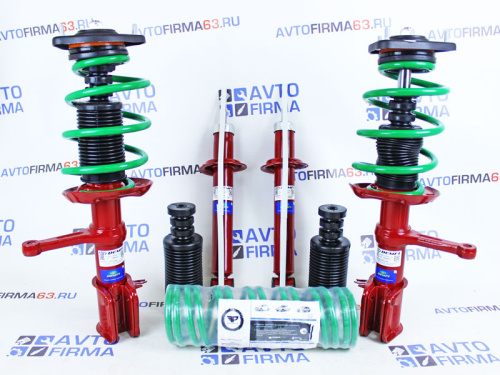 Подвеска в сборе Лада Калина, Калина 2 -70 мм Demfi Premium газомасляная в интернет-магазине avtofirma63.ru 