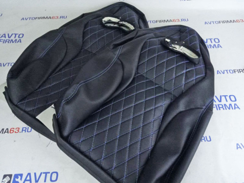 Авточехлы RECARO из экокожи на ВАЗ 2108-99, 2113-15