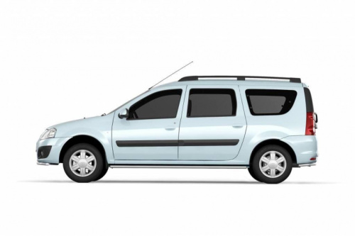 Рейлинги Комфорт на Лада Ларгус черный муар в интернет-магазине avtofirma63.ru 