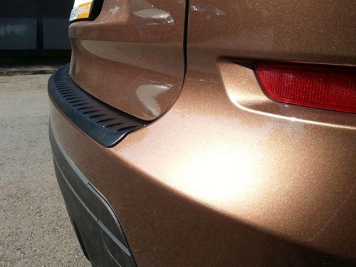 Защитная накладка на задний бампер Лада Икс Рей (X-Ray) в интернет-магазине avtofirma63.ru 