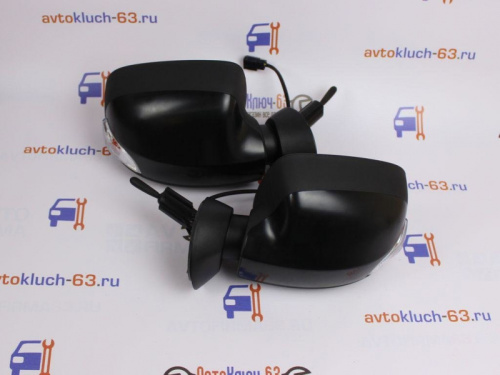 Боковые зеркала для R-90 и Рено Логан, Сандеро, Дастер с тросовым приводом обогревом и повторителем в интернет-магазине avtofirma63.ru 