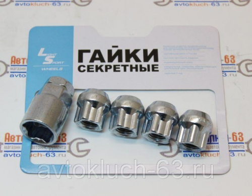 Гайки секретные М12х1,5 JN-501 LightSport в интернет-магазине avtofirma63.ru 