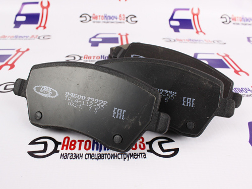 Колодки тормозные передние для а/м 2180-81, R-90, (8450108101) в интернет-магазине avtofirma63.ru 