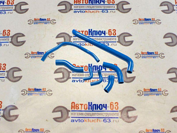 Комплект патрубков двигателя силиконовые синие CS20 PROFI на Лада Нива 4х4 от интернет-магазина avtofirma63.ru 