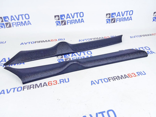 Облицовка стоек под твитер на Лада Приора