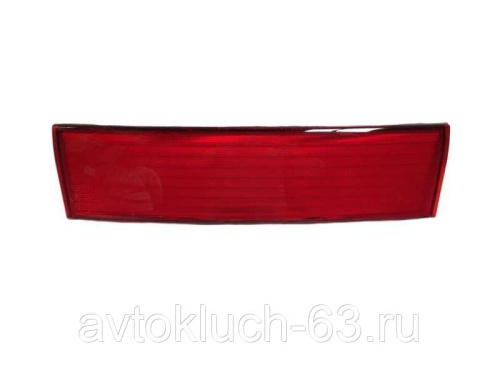 Катафот крышки багажника для а/м 2110, Алый, Гефест