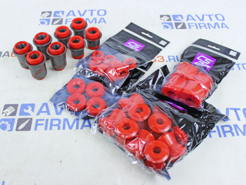 Комплект сайлентблоков и втулок красный полиуретан CS20 Drive на Лада Нива 4х4 34 втулки в интернет-магазине avtofirma63.ru 
