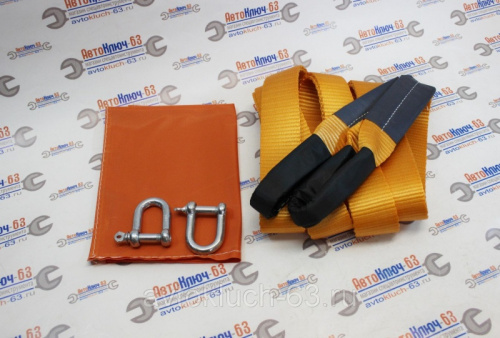 Буксировочный трос RopePRO 7 тонн 5 метров в интернет-магазине avtofirma63.ru 