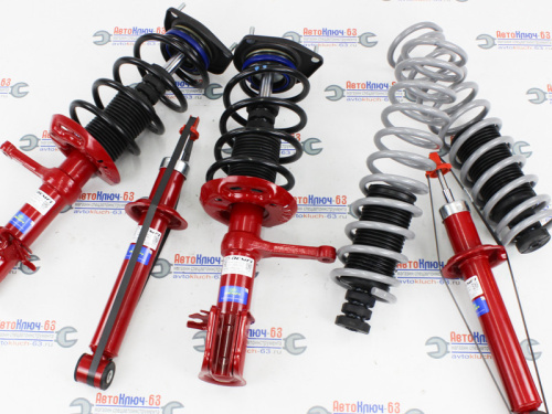 Подвеска в сборе Приора Demfi Premium газомасляная, без занижения в интернет-магазине avtofirma63.ru 