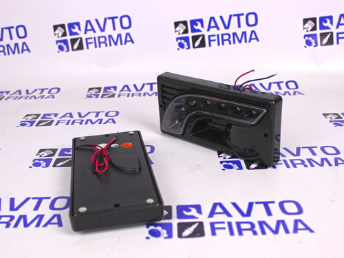 Противотуманные фары LD-345 black для а/м 2110-2115