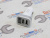 Автомобильное зарядное устройство USB на 2 разъема с цифровым вольтметром
