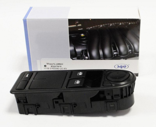 Модуль двери водителя 2-х кнопочный без управления зеркалами 1118-3763080-20 Элкар