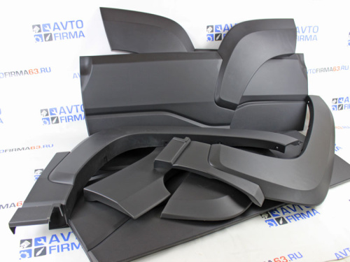 Комплект молдингов для Лада Нива Тревел в интернет-магазине avtofirma63.ru 