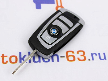 Выкидной ключ замка зажигания для Лада Приора, Калина, Гранта, Датсун, Шевроле Нива в стиле BMW с фонариком в интернет-магазине avtofirma63.ru 
