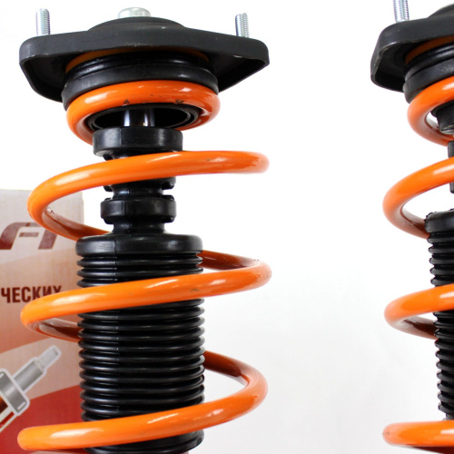 Передние стойки в сборе Лада Калина, Калина 2 Demfi Premium газомасляные, с занижением -30 мм в интернет-магазине avtofirma63.ru 