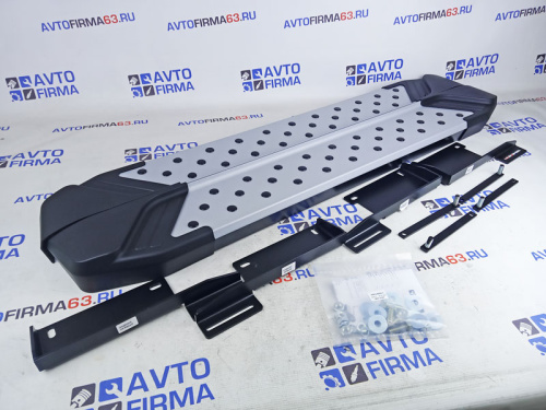 Пороги алюминиевые в стиле БМВ для а/м 2121 Урбан в интернет-магазине avtofirma63.ru 