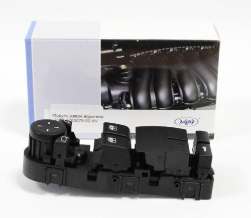 Модуль двери водителя 2-х кнопочный 2172-3763075-00 Элкар