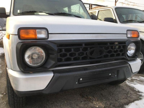 Решетка радиатора на Лада Нива 4x4 TITAN покрытие RAPTOR черный в интернет-магазине avtofirma63.ru 