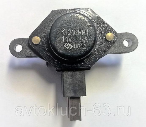 Реле регулятор напряжения ЩДР-1С К1216ЕН1Р для ВАЗ 2110-2112, генератора ЗИТ.