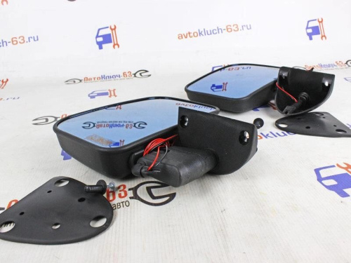 Зеркала заднего вида для а/м 2121 с голубым антибликом и обогревом, SALINA в интернет-магазине avtofirma63.ru 