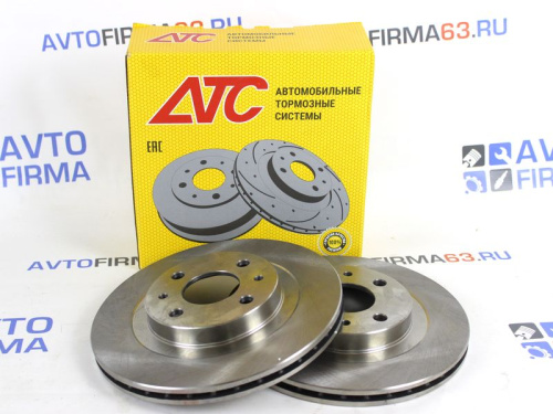 Передние тормозные диски R14, вентилируемые гладкие для а/м 2112, 1117-19, 2170-72, 2190-94,, АТС в интернет-магазине avtofirma63.ru 