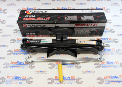 Домкрат механический (ромб) 1.5 т ST-105A Forsage в интернет-магазине avtofirma63.ru 