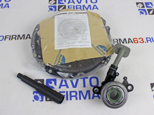 Комплект сцепления Valeo в сборе на Лада Ларгус 16 кл. 1,6 л., Рено Логан, Меган II 1,4-1,6 л в интернет-магазине avtofirma63.ru 