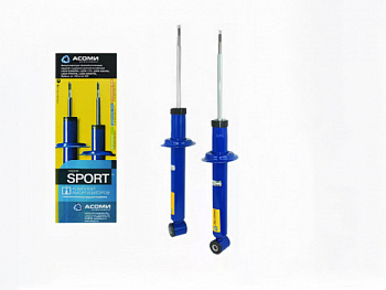 Задние амортизаторы Лада Приора АСОМИ Спорт с занижением 50мм газомасляные в интернет-магазине avtofirma63.ru 