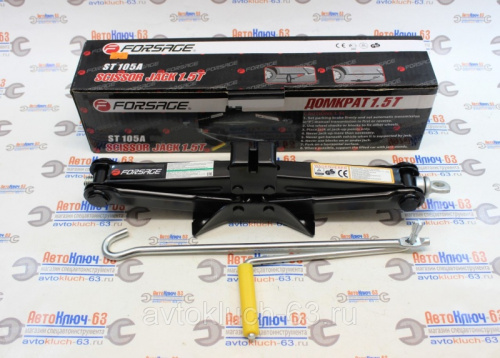 Домкрат механический (ромб) 1.5 т ST-105A Forsage в интернет-магазине avtofirma63.ru 