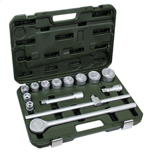 Картинка Набор головок и принадлежностей 3/4, 17 предметов Дело Техники в интернет-магазине avtofirma63.ru  Набор головок и принадлежностей 3/4, 17 предметов Дело Техники в интернет-магазине avtofirma63.ru