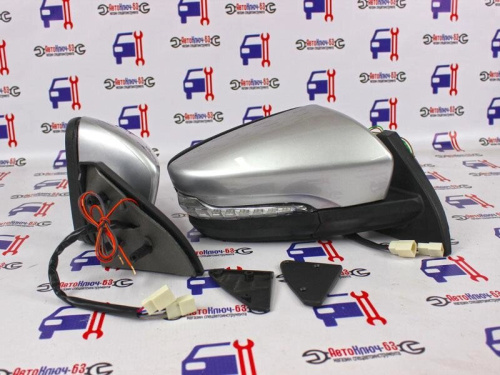 Боковые зеркала Ваз 2170 Лада Приора и Ваз 2110-2112 механические в стиле Гранта с повторителем Лексус в интернет-магазине avtofirma63.ru 