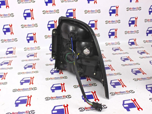 Светодиодные черные задние фонари для а/м 2170, 2172