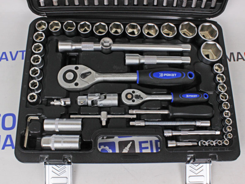 Набор автомобильных инструментов 94 предмета Рокот в интернет-магазине avtofirma63.ru 