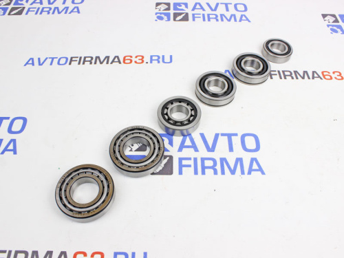 Комплект подшипников КПП на ВАЗ 2108-2115, Лада Приора, Калина, Гранта