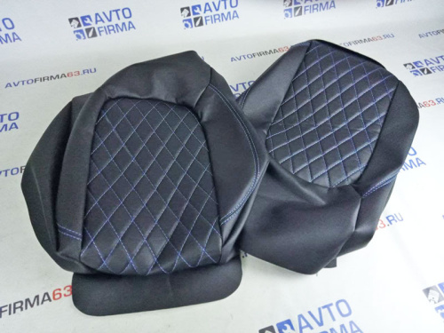 Авточехлы RECARO из экокожи на ВАЗ 2108-99, 2113-15