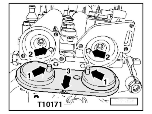 Набор для установки фаз ГРМ VAG 1.4/1.6 FSI/TSI Licota в интернет-магазине avtofirma63.ru 