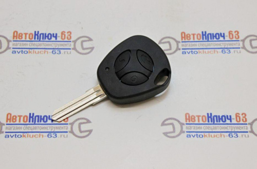 Ключ замка зажигания для а/м 1117-19, 2170-72, 2190-91 пластиковые кнопки Профи в интернет-магазине avtofirma63.ru 