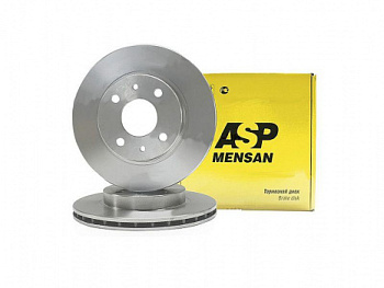 Передние тормозные диски ASP R13, вентилируемые ВАЗ 2110-2112, Лада Калина, Гранта в интернет-магазине avtofirma63.ru 