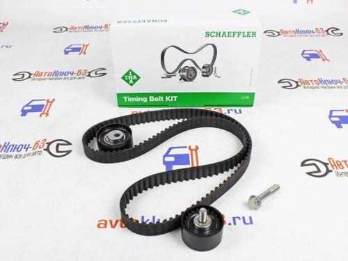 Комплект ремня ГРМ с роликами для а/м 2170-2172, 2180-2181, 2190-2191, 16 кл, INA в интернет-магазине avtofirma63.ru 
