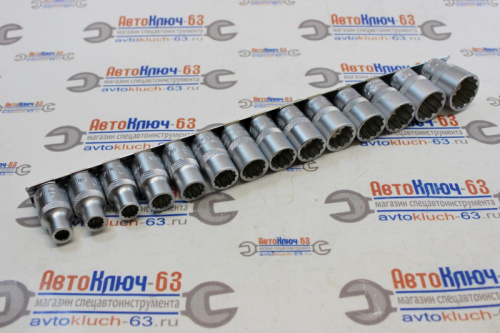 Набор головок 12-ти гранных 1/2 14 предметов 8-24 мм в интернет-магазине avtofirma63.ru 