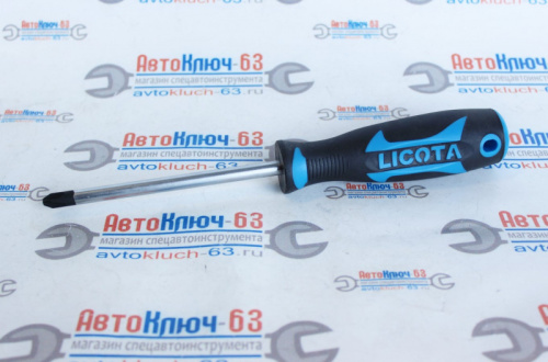Отвертка профессиональная (крест) PH3, 125 мм Licota ASD-521253 в интернет-магазине avtofirma63.ru 