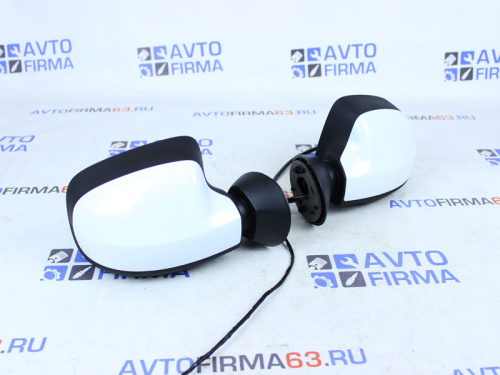 Боковые зеркала R-90 Рено Логан, Сандеро, Дастер с электроприводом обогревом в цвет Salina в интернет-магазине avtofirma63.ru 