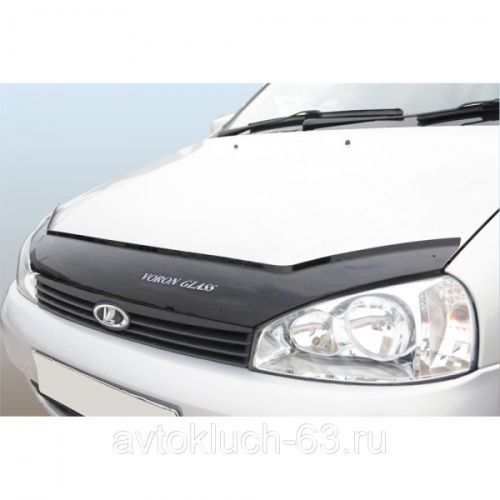 Спойлер (мухобойка) капота для а/м 2192, 2194, Voron Glass в интернет-магазине avtofirma63.ru 