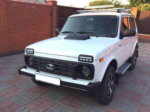 Светодиодные подфарники с ДХО для а/м 2121