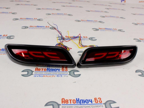 Светодиодные катафоты заднего бампера Приора 2