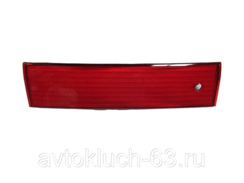 Катафот крышки багажника ВАЗ 2112 алый Гефест