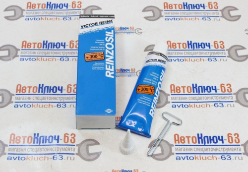 Герметик высокотемпературный черный Victor Reinz REINZOSIL 70 мл 300°C в интернет-магазине avtofirma63.ru 