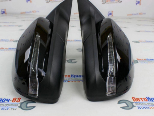 Боковые зеркала Лада Ларгус FL с обогревом электроприводом электроскладыванием и повторителем поворота в интернет-магазине avtofirma63.ru 