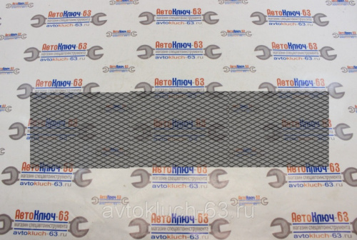 Алюминиевая сетка черная 1000х150мм, средняя ячейка (8х16мм), 1269 в интернет-магазине avtofirma63.ru 